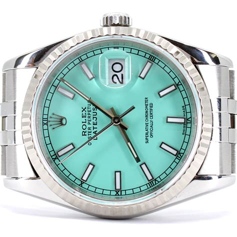 datario rolex 1995|Rolex Datejust 36 36mm Turquoise Stone Dial 1995 .